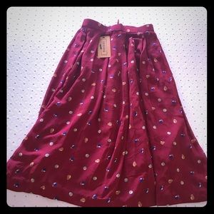 Vintage midi skirt